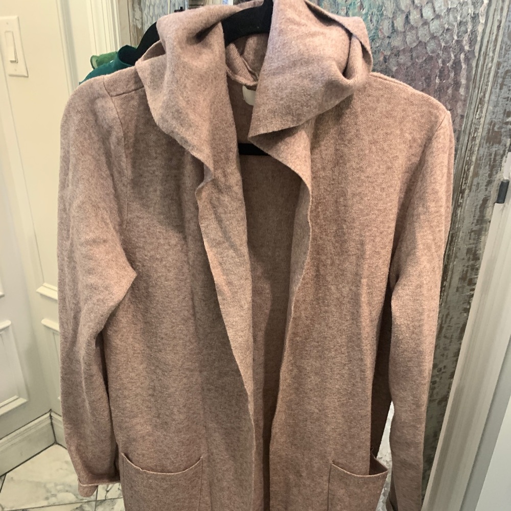 NWOT S/M PINCH Lind cardigan midi with hood